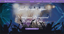 Desktop Screenshot of gracewomensconference.com