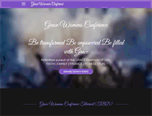 Tablet Screenshot of gracewomensconference.com